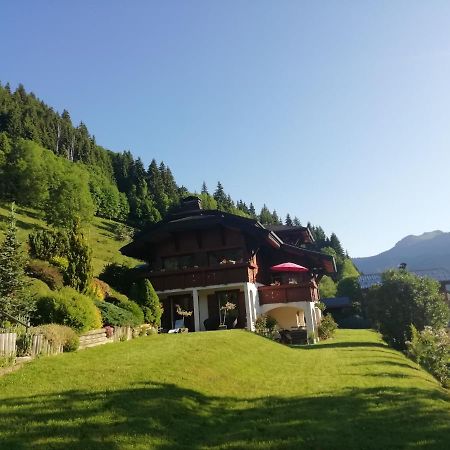 Chambres En Chalet Petit Dejeuner Inclus La Cote d'Arbroz Exteriér fotografie