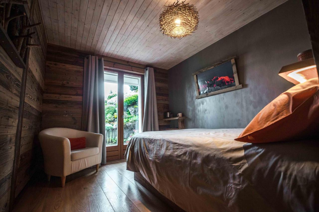 Chambres En Chalet Petit Dejeuner Inclus La Cote d'Arbroz Exteriér fotografie