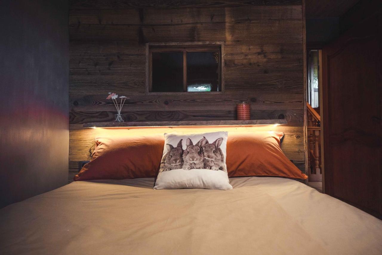 Chambres En Chalet Petit Dejeuner Inclus La Cote d'Arbroz Exteriér fotografie