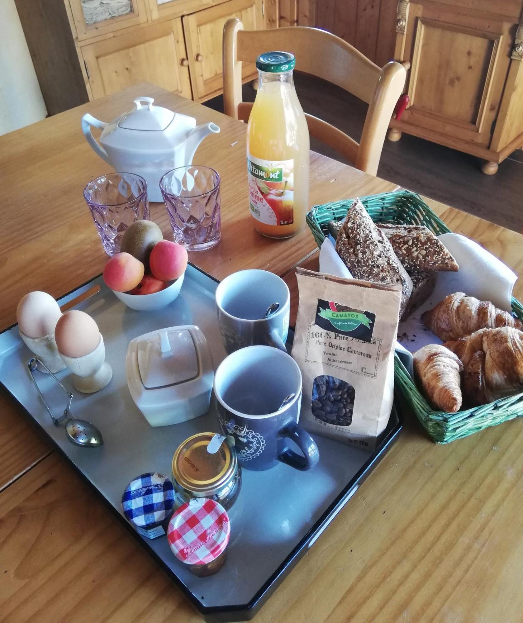 Chambres En Chalet Petit Dejeuner Inclus La Cote d'Arbroz Exteriér fotografie