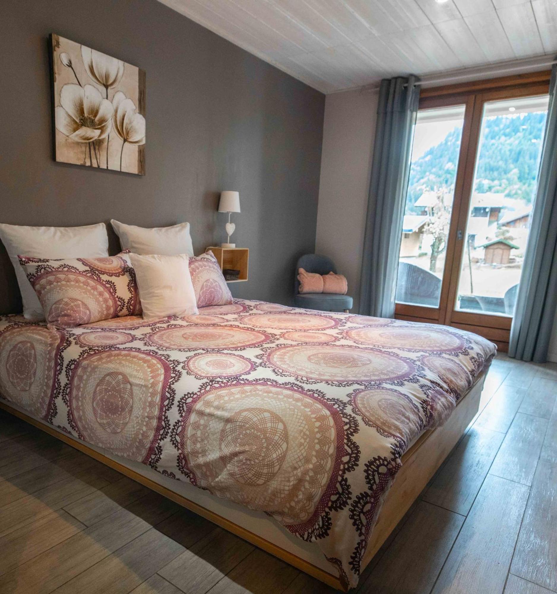 Chambres En Chalet Petit Dejeuner Inclus La Cote d'Arbroz Exteriér fotografie