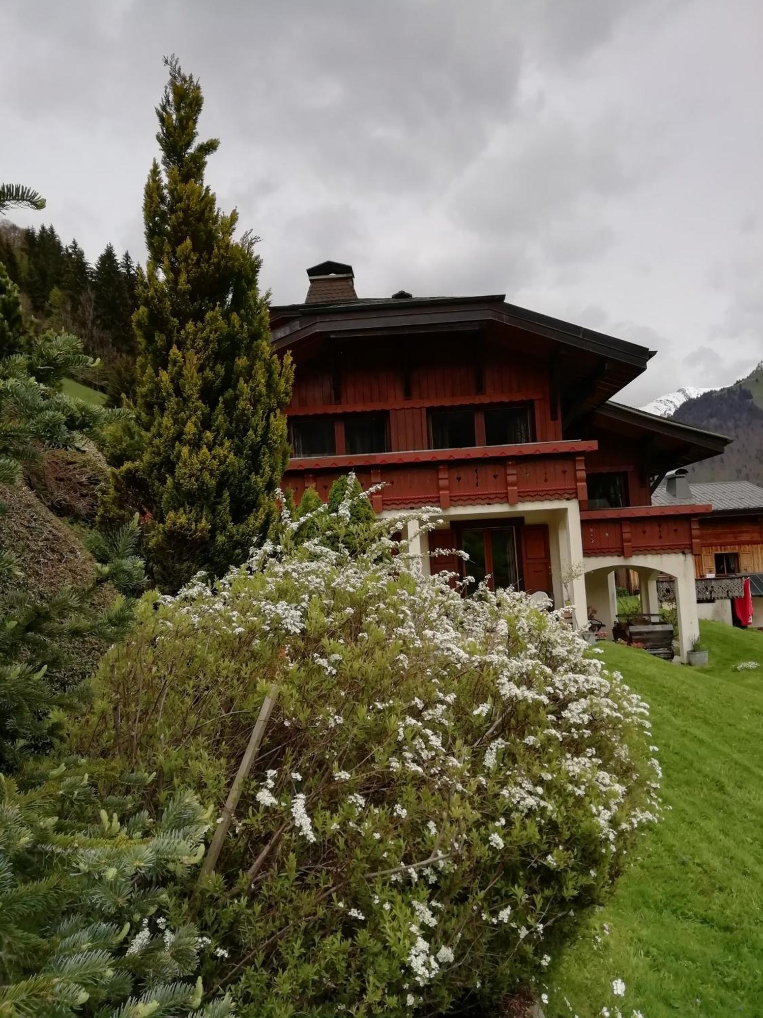 Chambres En Chalet Petit Dejeuner Inclus La Cote d'Arbroz Exteriér fotografie
